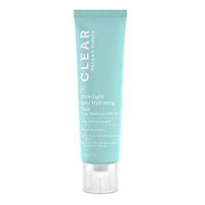 Paula's Choice Clear Light Hydrating Fluid SPF - Non Greasy Mattifying Face Moisturiser - Fights