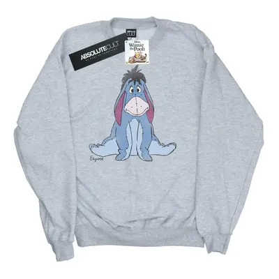 (3XL, Sports Grey) Disney Mens Winnie The Pooh Classic Eeyore Sweatshirt