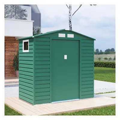 (7x4, Green) BillyOh Upton Apex Metal Shed