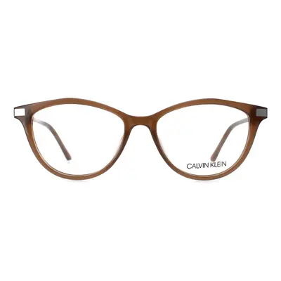 Calvin Klein Glasses Frames CK19531 Milky Taupe Women