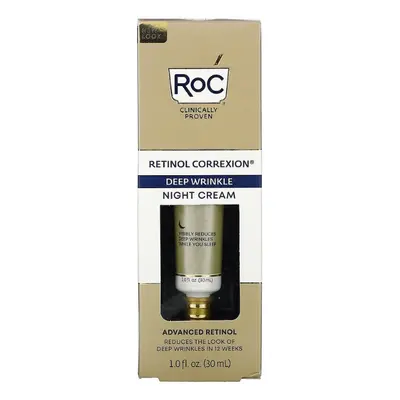 RoC, Retinol Correxion, Deep Wrinkle Night Cream, 30ml