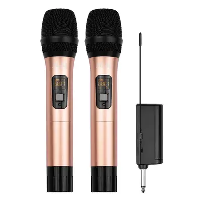 (Gold) UHF Wireless Microphone System TX and 1RX