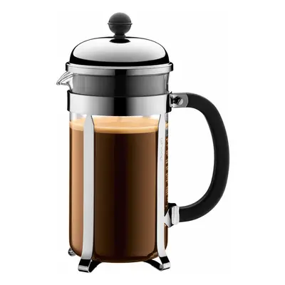 BODUM Chambord Cup French Press Coffee Maker, Chrome, 1.0 l, oz