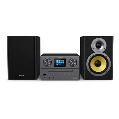 Philips TAM8905 Music System with Internet Radio, DAB+, Bluetooth, CD, USB, and Spotify Connect