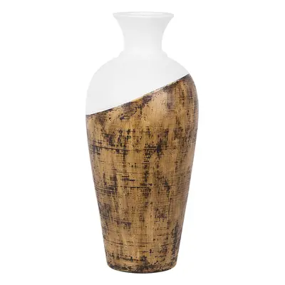 Decorative Vase BONA Ceramic White