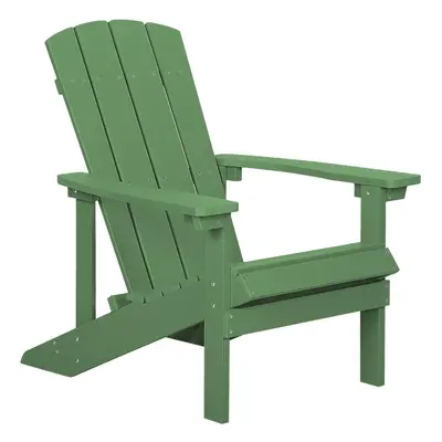 Garden Chair ADIRONDACK Green