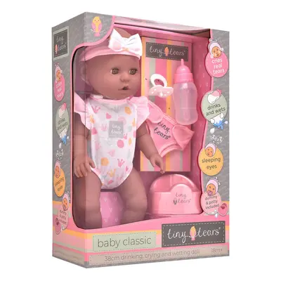 John Adams | Tiny Tears - Baby Classic - 38cm crying and wetting doll: One of the UK's best love