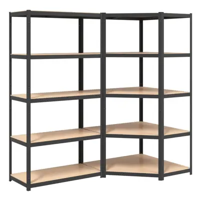 (anthracite, x x cm/ piece) vidaXL Shelves Rack Storage Shelf Workshop Shelf Industrial Shelving