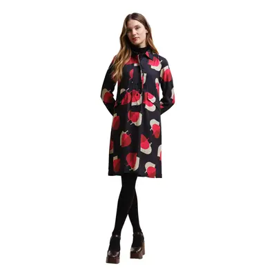 (10 UK, Shadow Elm Pink) Regatta Womens/Ladies Orla Kiely Leaf Print Dress