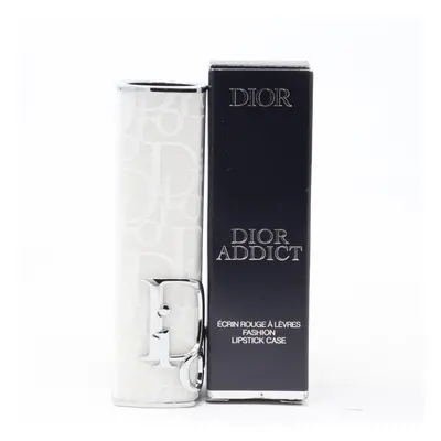 (White Canvas) Dior Addict Empty Lipstick Case / New With Box