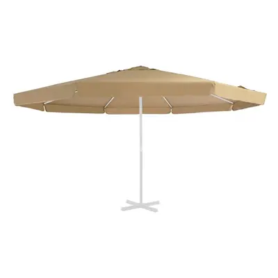 vidaXL Replacement Fabric for Outdoor Parasol Taupe cm Umbrella Cloth