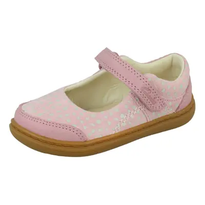 (Pink, UK Infant) Girls Clarks Casual Shoes Flash Bright - H Fit