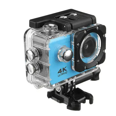 (Blue) Wifi 2Inch 1080P Ultra HD Waterproof Sport Camera Action DVR Camcorder