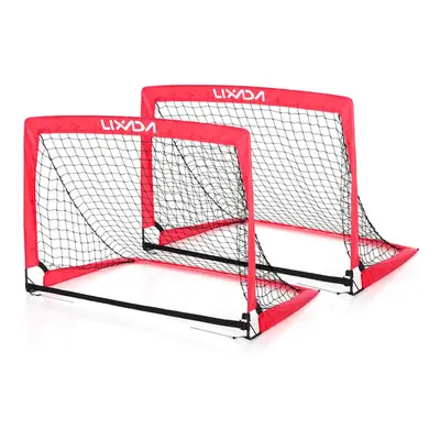 Portable Folding Soccer Goal Child Pop Up for Sports Training Backyard Playground 40*30*30 Inche