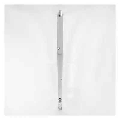 Lever Action Flush Door Bolt with Flat Keep Plate x 20mm Polished Chrome