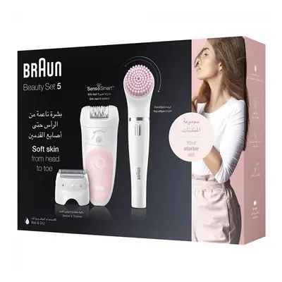 Braun Silk-Epil Beauty Set Wet & Dry Epilator Electric Razor