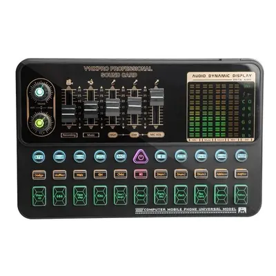 Pro Sound Card Bluetooth Audio DJ Live Broadcast Recording Professional