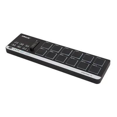 12 Portable Mini USB Drum Pad MIDI Controller