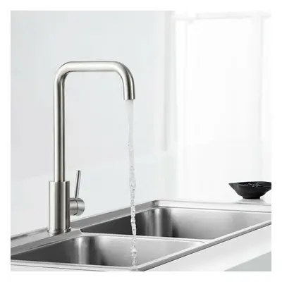 (7 type shape) Stainless Steel Kitchen Basin Sink Faucet Tap Rotation Hot Cold Mixer Single Hand