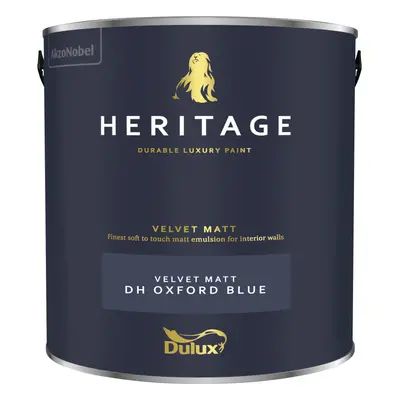 (DH Oxford Blue) Dulux Heritage Velvet Matt 125ml Tester Pot