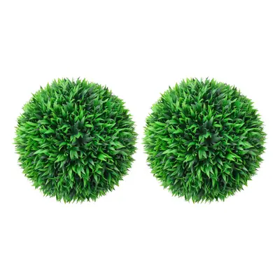 (38 cm) vidaXL 2/4x Artificial Boxwood Balls Floral Decoration Fake Plant Multi Sizes