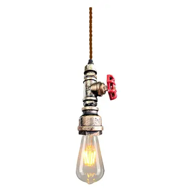 (Gold) 85-265V Retro Pendant Light Ceiling E27 Lamp Bulb Alloy 116cm Home Decoration