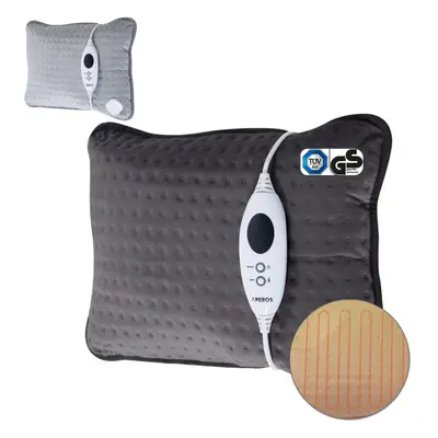 AREBOS Heating Pad Electric Heating Pad with Filling Heating Blanket Back Shoulder Neck W Anthra