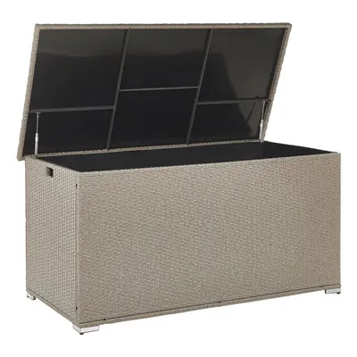 Storage Box MODENA PE Rattan Taupe