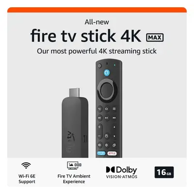 Amazon Fire TV Stick 4K Max (2nd Gen 2023)