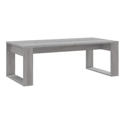 (grey sonoma) vidaXL Coffee Table Side Table End Table Sofa Table White Engineered Wood