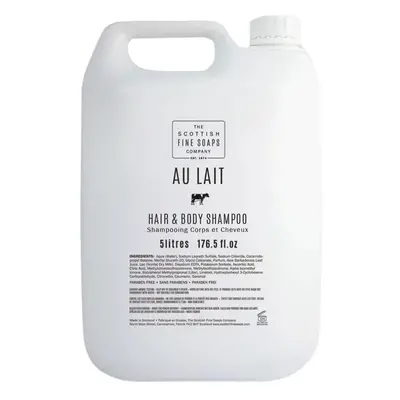 Scottish Fine Soaps Au Lait Hair & Body Shampoo ~ 2x5 Litre