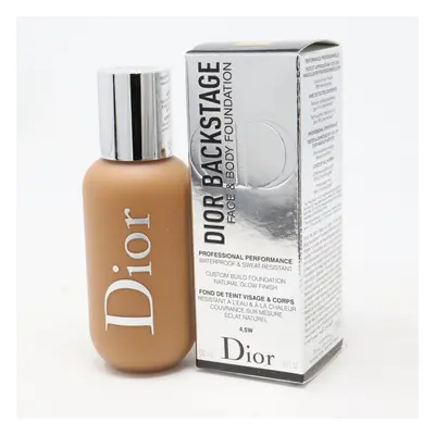 (4.5 Warm) Dior Backstage Face & Body Foundation 1.6oz/50ml New With Box