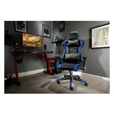 X Rocker Alpha eSports Ergonomic Office Gaming Chair - Blue