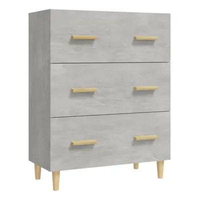 (concrete grey) vidaXL Sideboard Engineered Wood Home Storage Cabinet Highboard Multi Colours