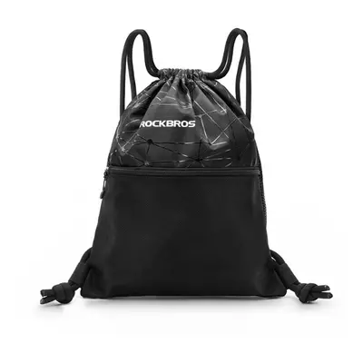 6.5L Drawstring Backpack Breathable Fitness Sports Bag Camping Travel Shoulder Bag