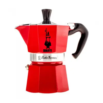 Coffee maker Bialetti "Moka Express 3-cup Red"