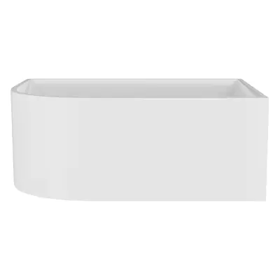 Right Hand J-Shaped Freestanding Bath from Balterley - 1500mm x 740mm