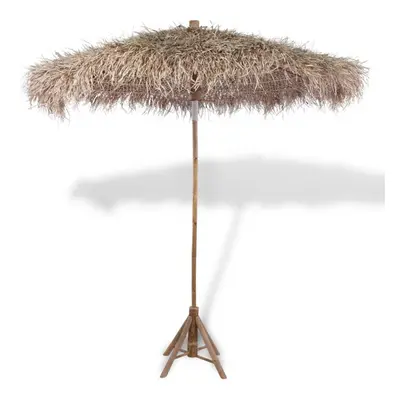 vidaXL Bamboo Parasol with Banana Leaf Roof cm