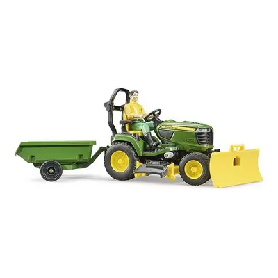 Bruder Ride On Mower Set Including Figure 1:16 Scale