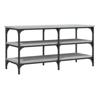 (grey sonoma, x 38.5 x cm) vidaXL Shoe Bench Hallway Shoe Cabinet Storage Bench Seat Engineered 