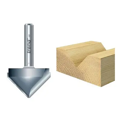 Trend 10/11X1/2TC 10/11 x 1/2 TCT V Groove Chamfer 45Â° 19.0 x 38mm