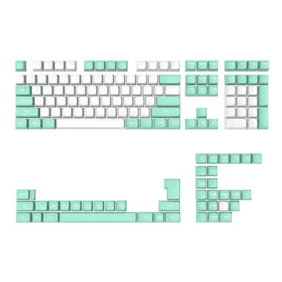 (Summer Sky) Keys Mechanical Keyboard PBT Double Color Injection Keycap Set Custom Keycaps