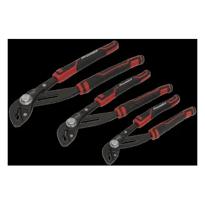 Water Pump Pliers Set 3pc Quick Release