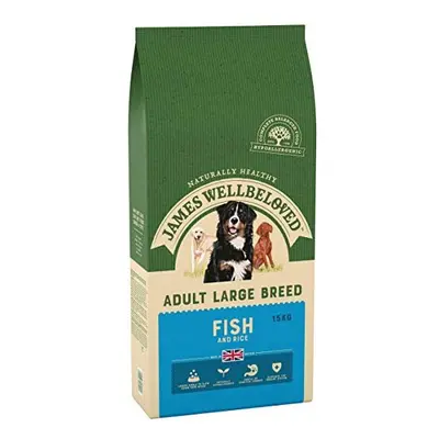 James Wellbeloved Complete Dry Adult Large Breed Dog Food Fish and Rice, kg