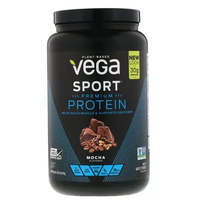 Vega, Sport Premium Protein, Mocha, 28.6 oz (812 g)