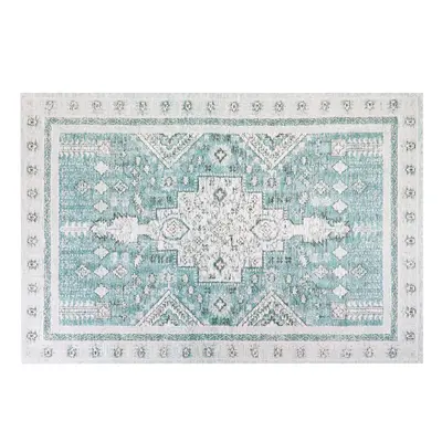 Cotton Area Rug x cm Mint Green FULLA