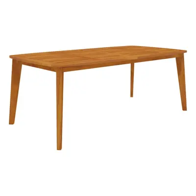 (200 x x cm) vidaXL Solid Wood Acacia Garden Table Furniture 160x90x75 cm/200x100x75 cm