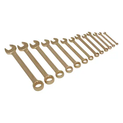 13 Piece Combination Spanner Set - to 32mm - Non-Sparking Beryllium Copper