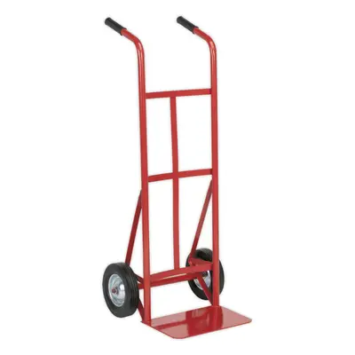 150kg Sack Truck with Solid Tyres - Tubular Steel Location - Rubber Handgrips