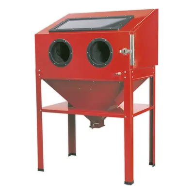 Shot Blast Cabinet & Gun Kit x x 1380mm FLOOR STANDING Bodywork Surface